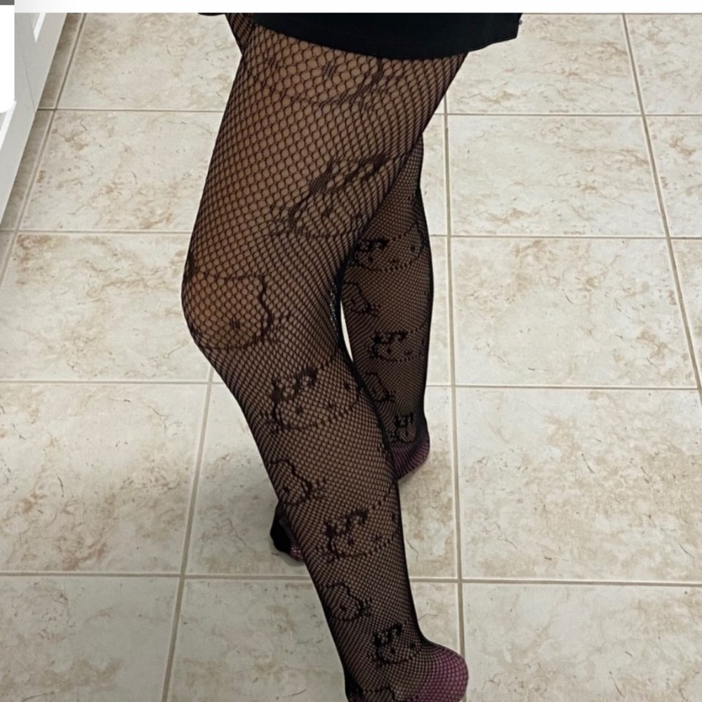 Hello kitty fishnets tights